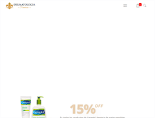 Tablet Screenshot of dermatologiafrancesa.com